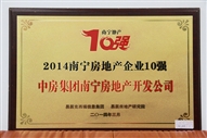 A2、2014南寧房地產(chǎn)企業(yè)10強(qiáng)